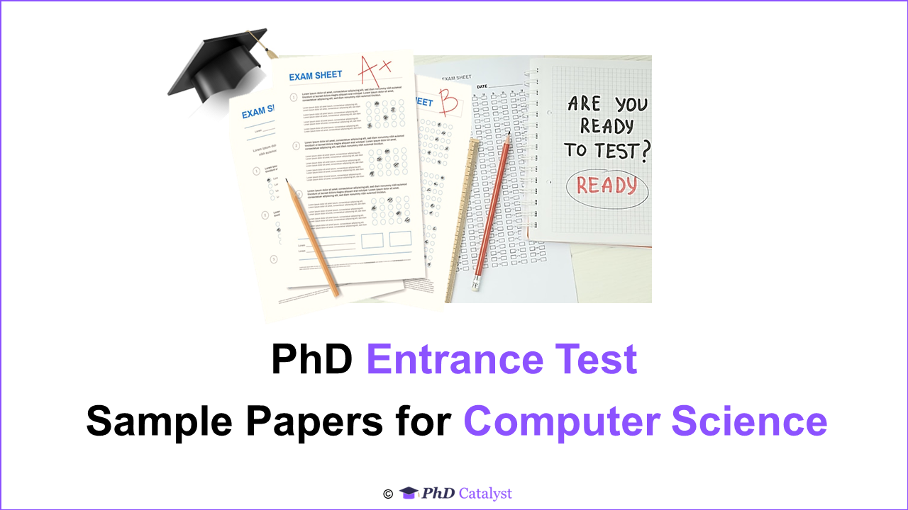 phd entrance test papers computer science