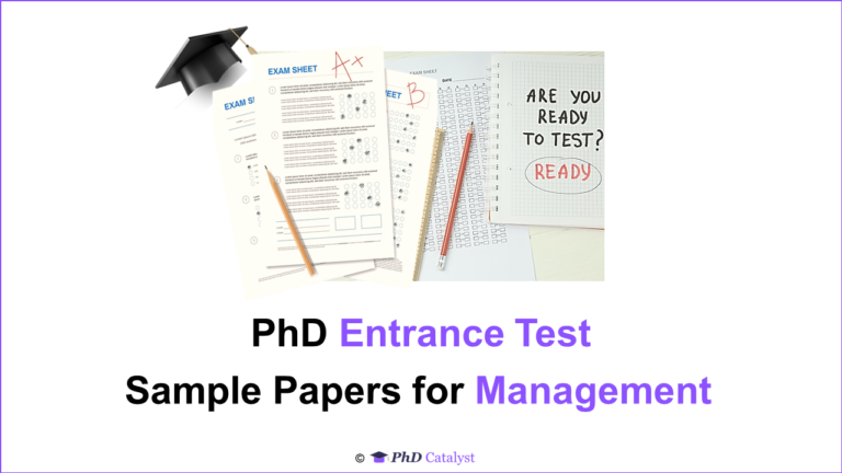 PET Sample Papers – Management