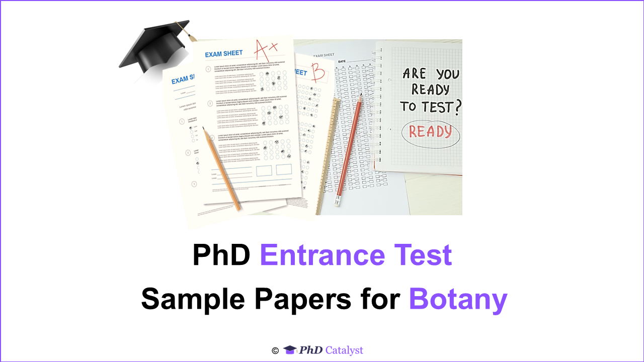 PET Sample Papers – Botany